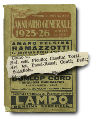 Annuario Generale Touring Club Italiano - 1925-26